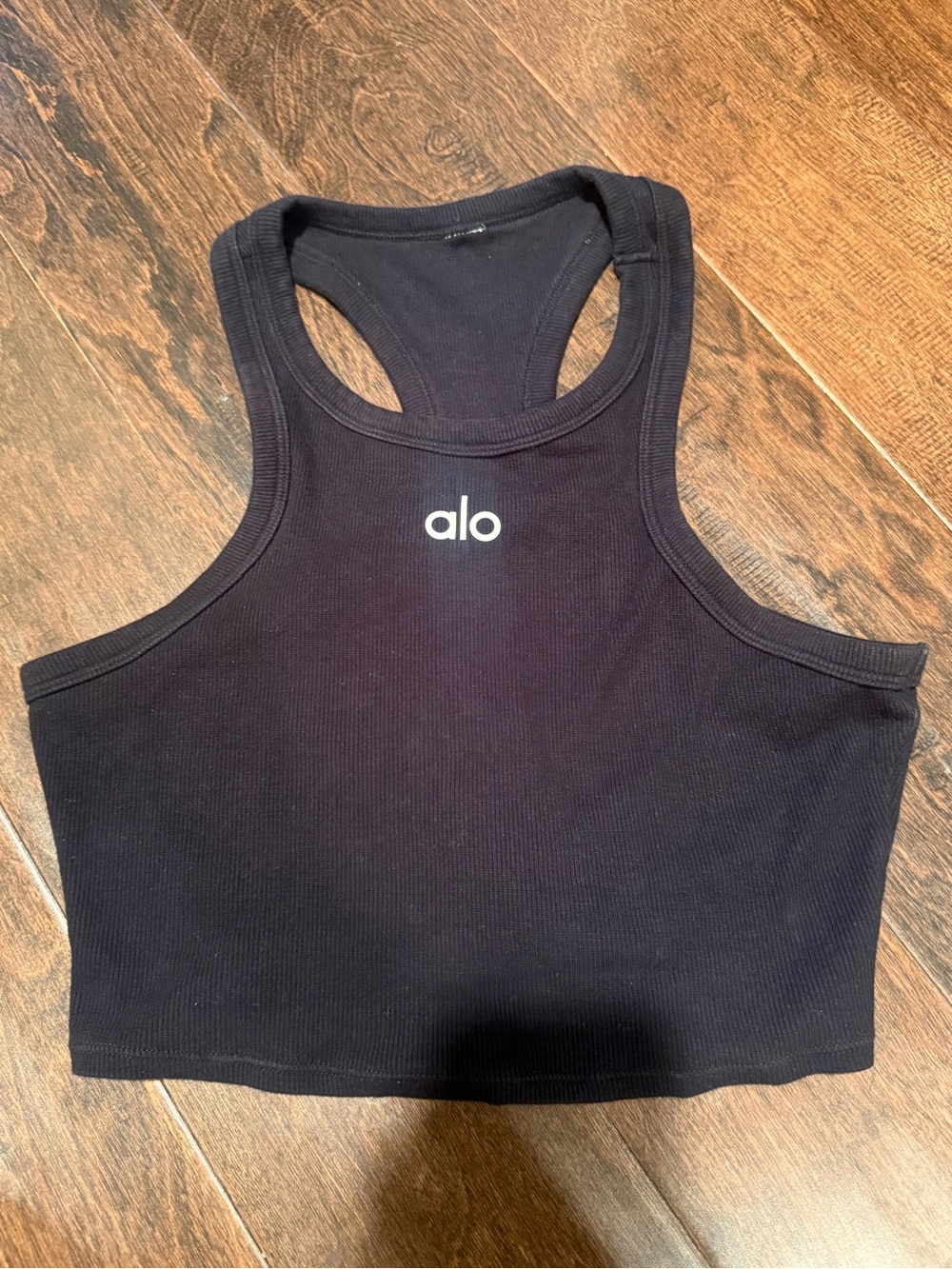 ALO Aspire Tank Top Small Black